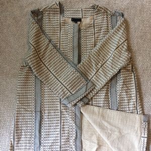 Ikat Print Designer Jacket